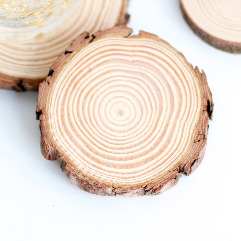 Gypsum Scented Candle, Diffuser Stone, Decoration,Round Wooden Base