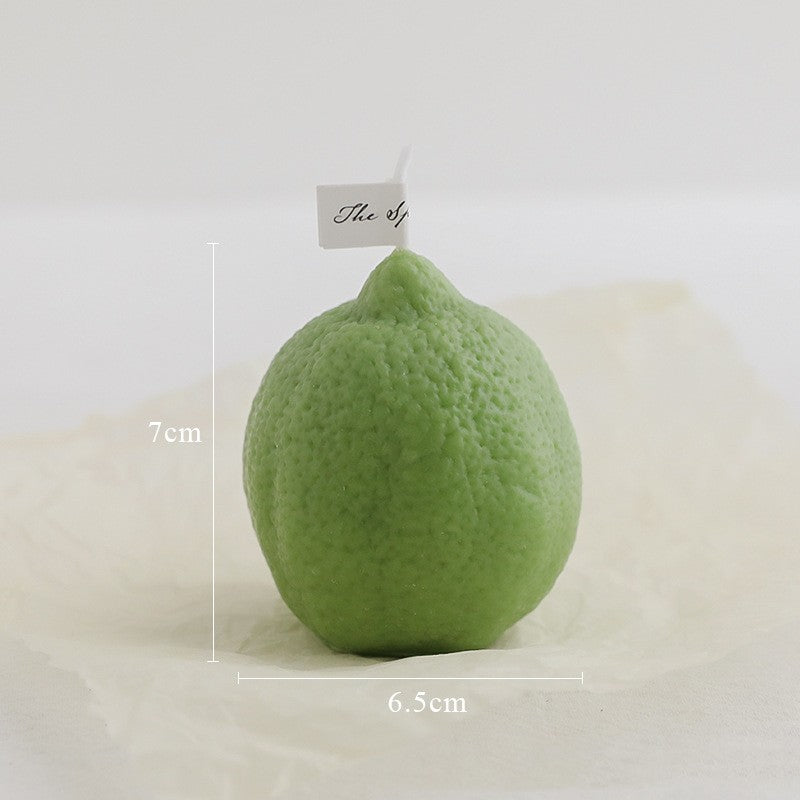 Creative Lemon Scented Candle Ornaments