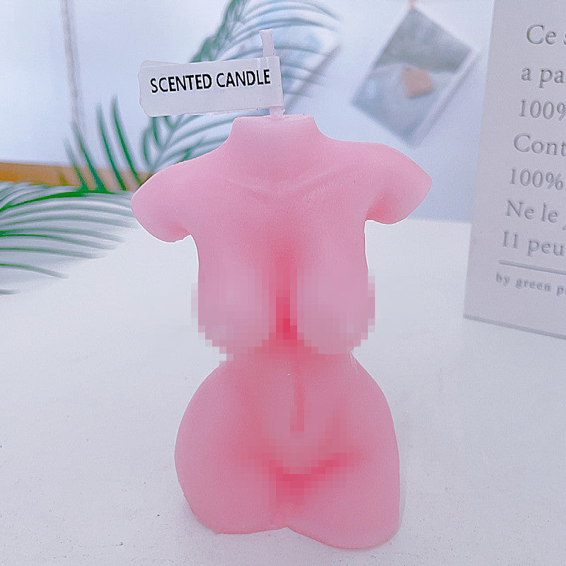 Woman Body Shaped Scented Candle Ornament