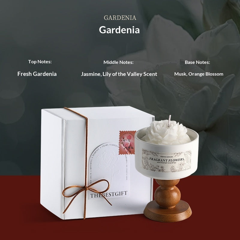 Camellia-scented Candle Gift Set For Birthdays