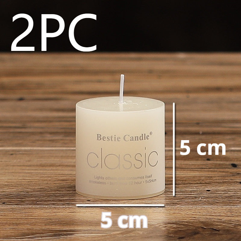Scented Candle Classic Column Birthday Romantic