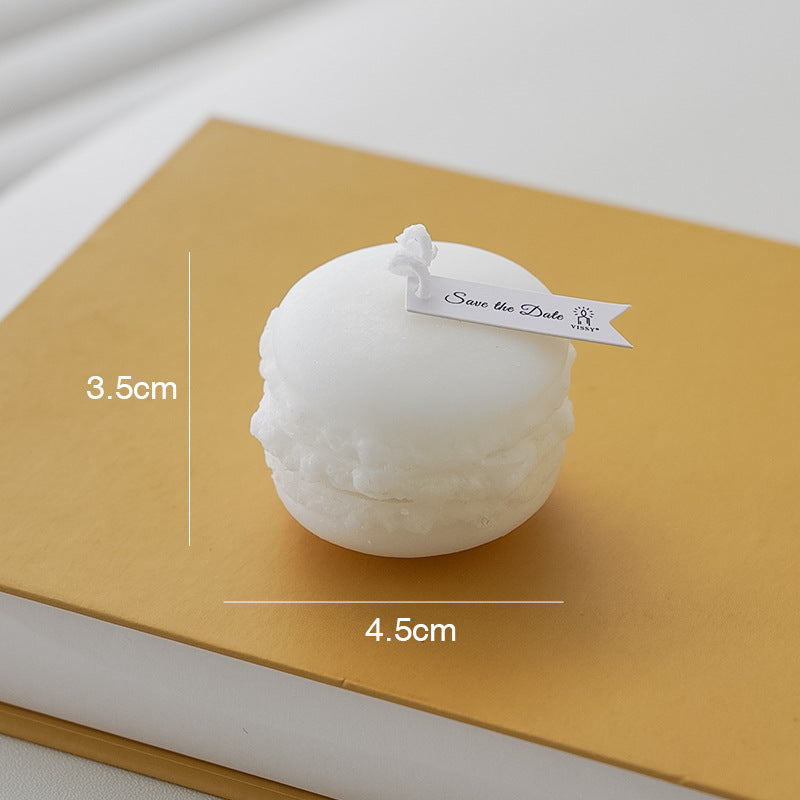Macaron Scented Candle Photo Props