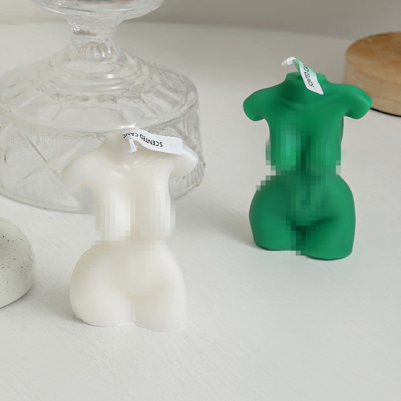 Woman Body Shaped Scented Candle Ornament