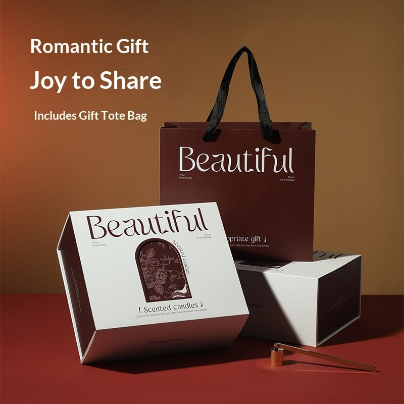 Camellia-scented Candle Gift Set For Birthdays