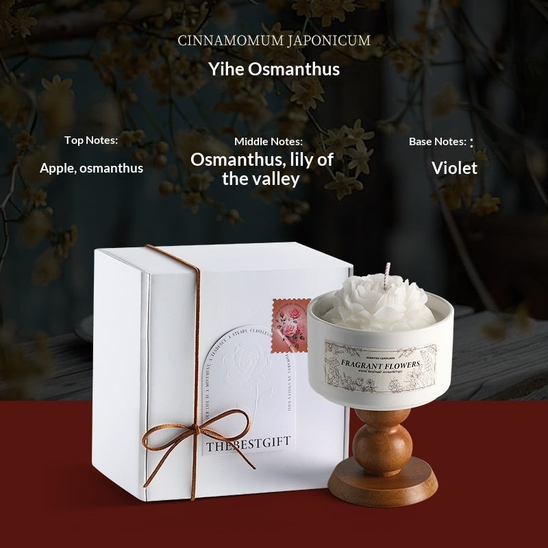 Camellia-scented Candle Gift Set For Birthdays