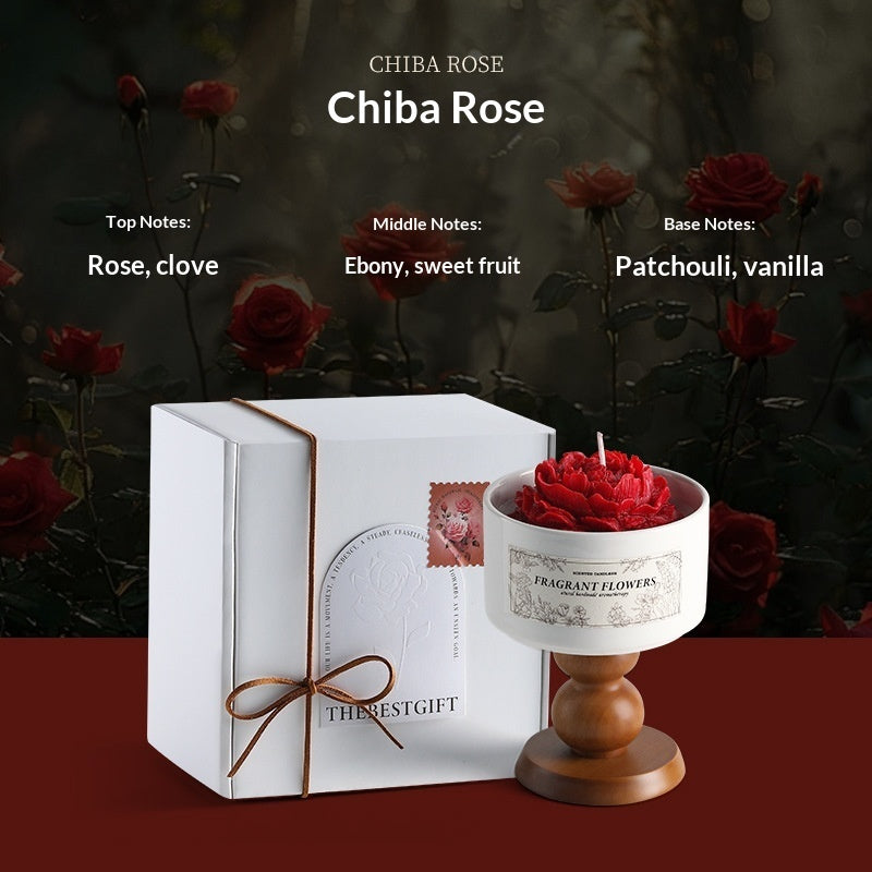 Camellia-scented Candle Gift Set For Birthdays
