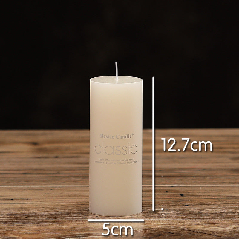 Scented Candle Classic Column Birthday Romantic