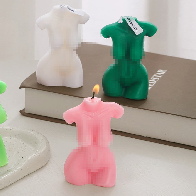 Woman Body Shaped Scented Candle Ornament